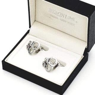 Mανικετόκουμπα από ανοξείδωτο ατσάλι ανδρικά χειροπέδες