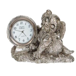 Ρολόι Επιτραπέζιο σκυλάκι 925 silver 05S-104