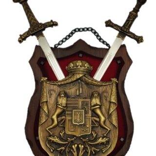 Διακόσμηση τοίχου οικόσημο αντίκα 596FB