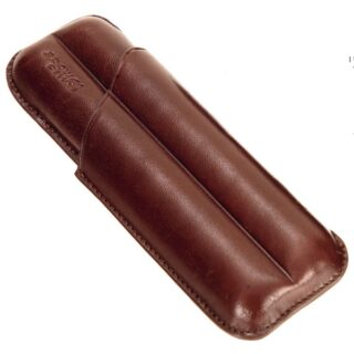 Δερμάτινη πουροθήκη  bronica για 2 πούρα C13644BRD