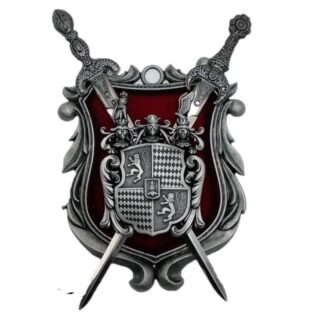 Διακόσμηση τοίχου Μεταλλικό Εθνόσημο 589-1 28 x 18 - Ασημί