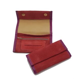 Θήκη Καπνού καστόρι δερμά ροζ