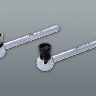 Πιπακι γυάλινο με σήτα - 12cm d&k