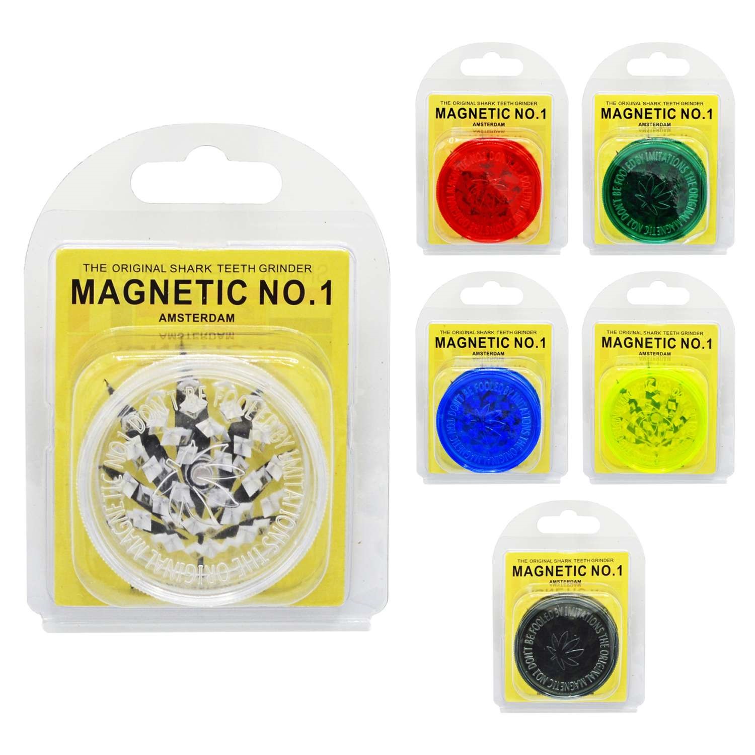 Τρίφτης καπνού σέρτικο plastic 60mm magnetic amsterdam