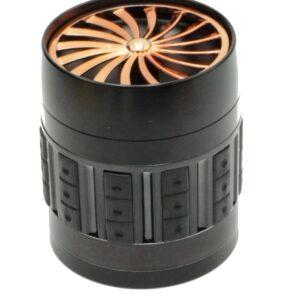 Amsterdam sertiko Lightning Window Μεταλλικό τριφτης 63mm 5 Parts Grinder