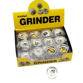 Buddies Mini Grinder sertiko Τρίφτης Metal – 2 Parts 24TEM.