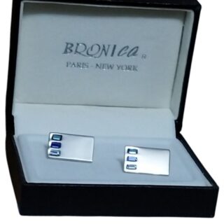 Mανικετόκουμπα από ανοξείδωτο ατσάλι ανδρικά Bronica mx151