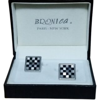 Mανικετόκουμπα από ανοξείδωτο ατσάλι ανδρικά Bronica mx164