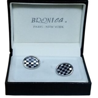 Mανικετόκουμπα από ανοξείδωτο ατσάλι ανδρικά Bronica MX168