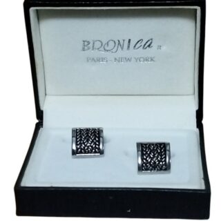 Mανικετόκουμπα από ανοξείδωτο ατσάλι ανδρικά  MX98