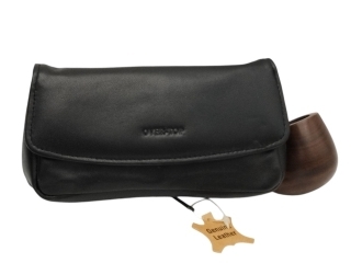 Θήκη Πίπας δερμα Μαύρη Υψηλή ποιότητα over-top πολύ μαλακή