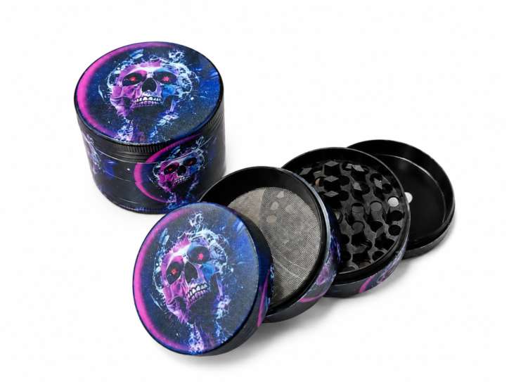 Μεταλλικός Τρίφτης 4 Επιπέδων Skull Galaxy 50mmmm